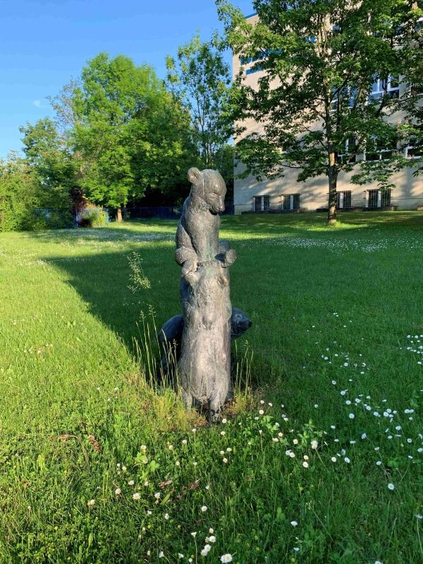 Skulptur Bärengruppe