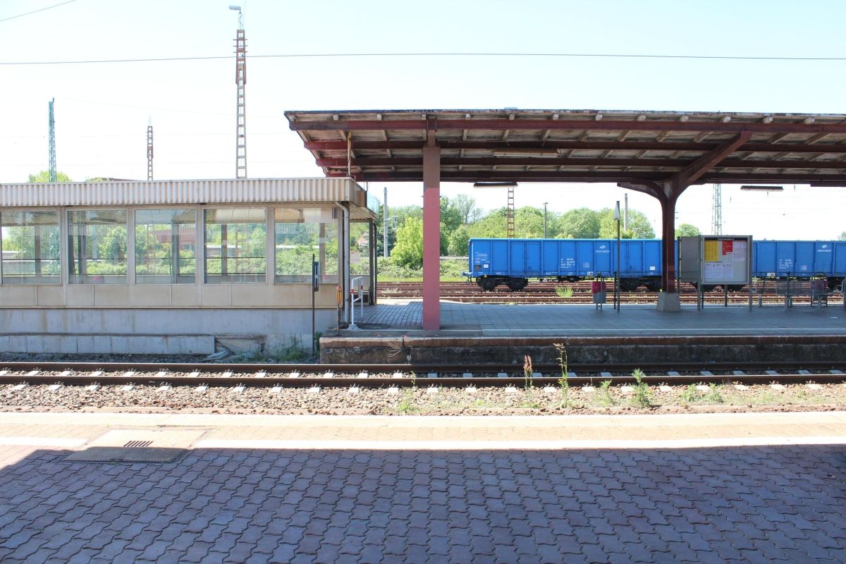 Bild: Bahnhof Guben