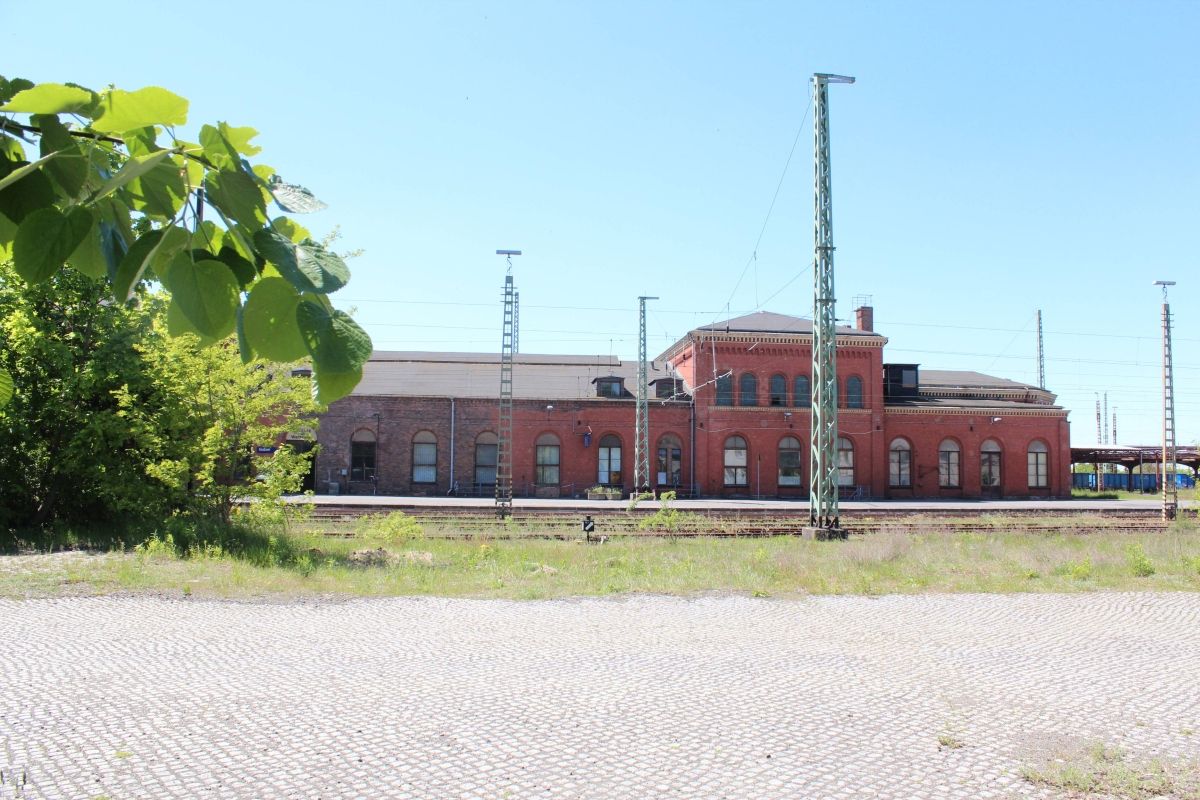 Bild: Bahnhof Guben