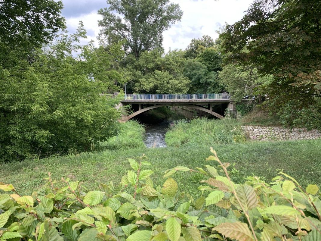 Image: Footbridge to the Theater Island, Gubin