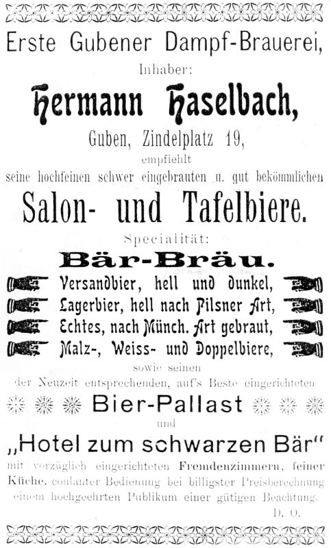 Bild: Brauerei Hermann Haselbach